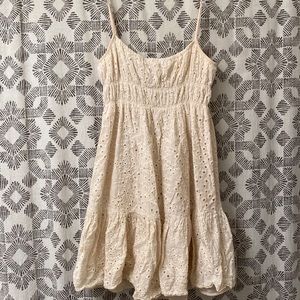 Eyelet dress
